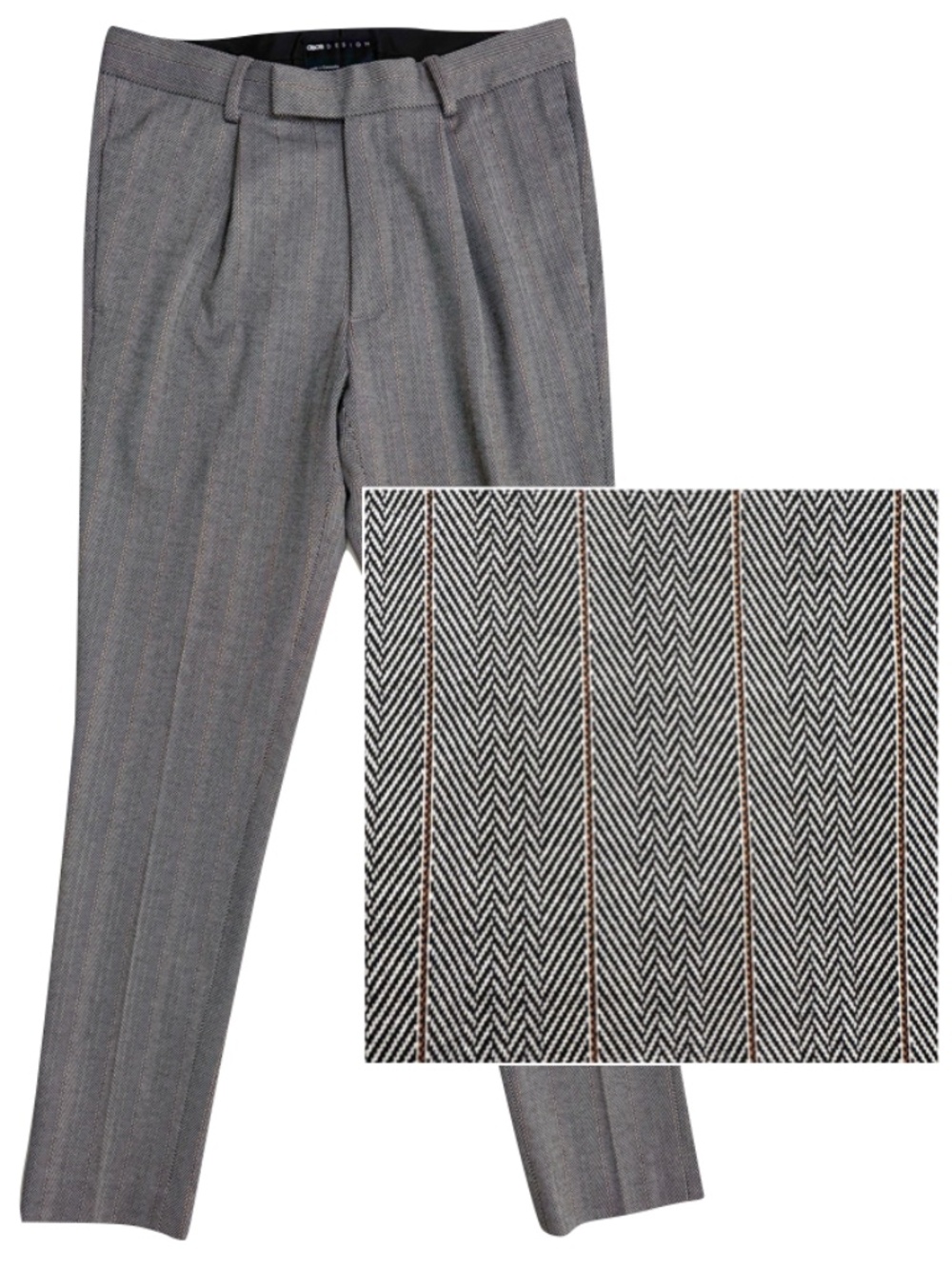 ASOS Design Tapered Fit Smart Trousers Size 31x32